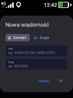 Nowa wiadomość