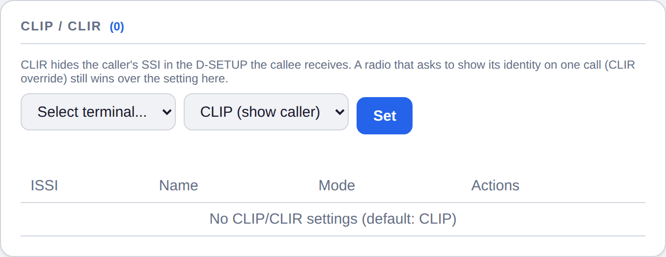 CLIP / CLIR